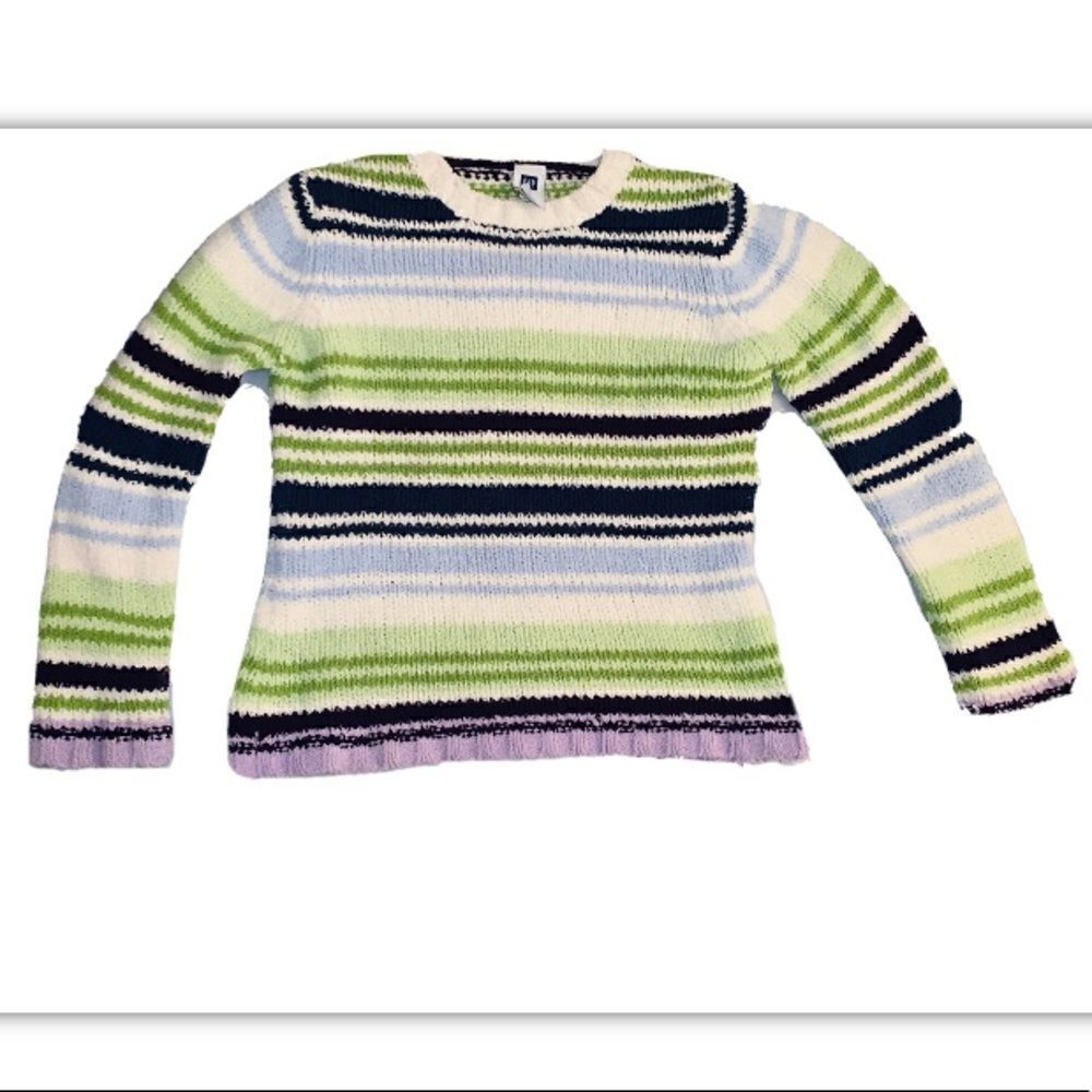 Girls Gap stripe sweater size M